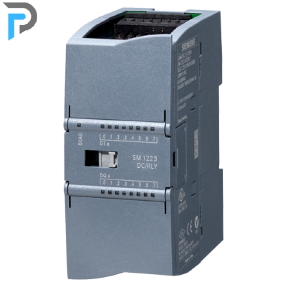 SM 1223, 8 DI/8 DO, 8 DI 24 V DC